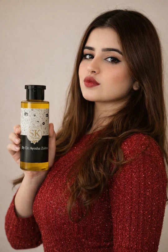 Premium SK Organic serum designed to increase breast size naturally and firm skin effectively.